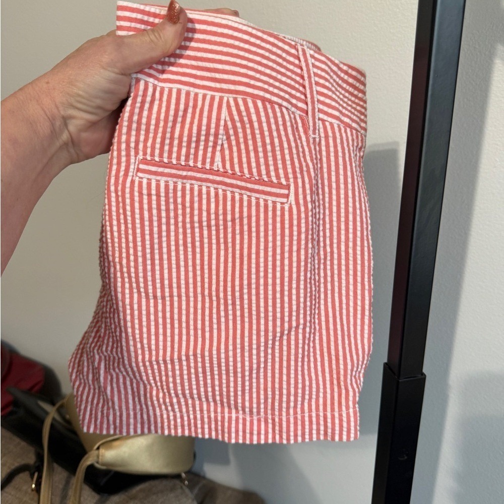 J. Crew City Fit Seersucker‎ Shorts